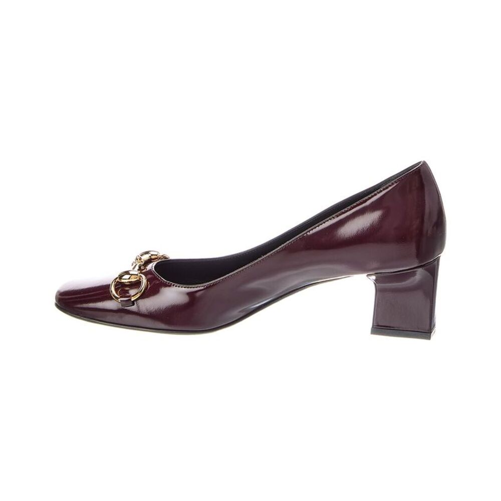 Gucci Signora Leather Pump, Red - Picture 2 of 5